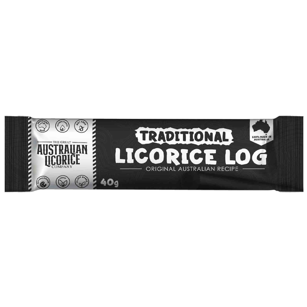 Tradtional Liquorice Log (Pack of 25)