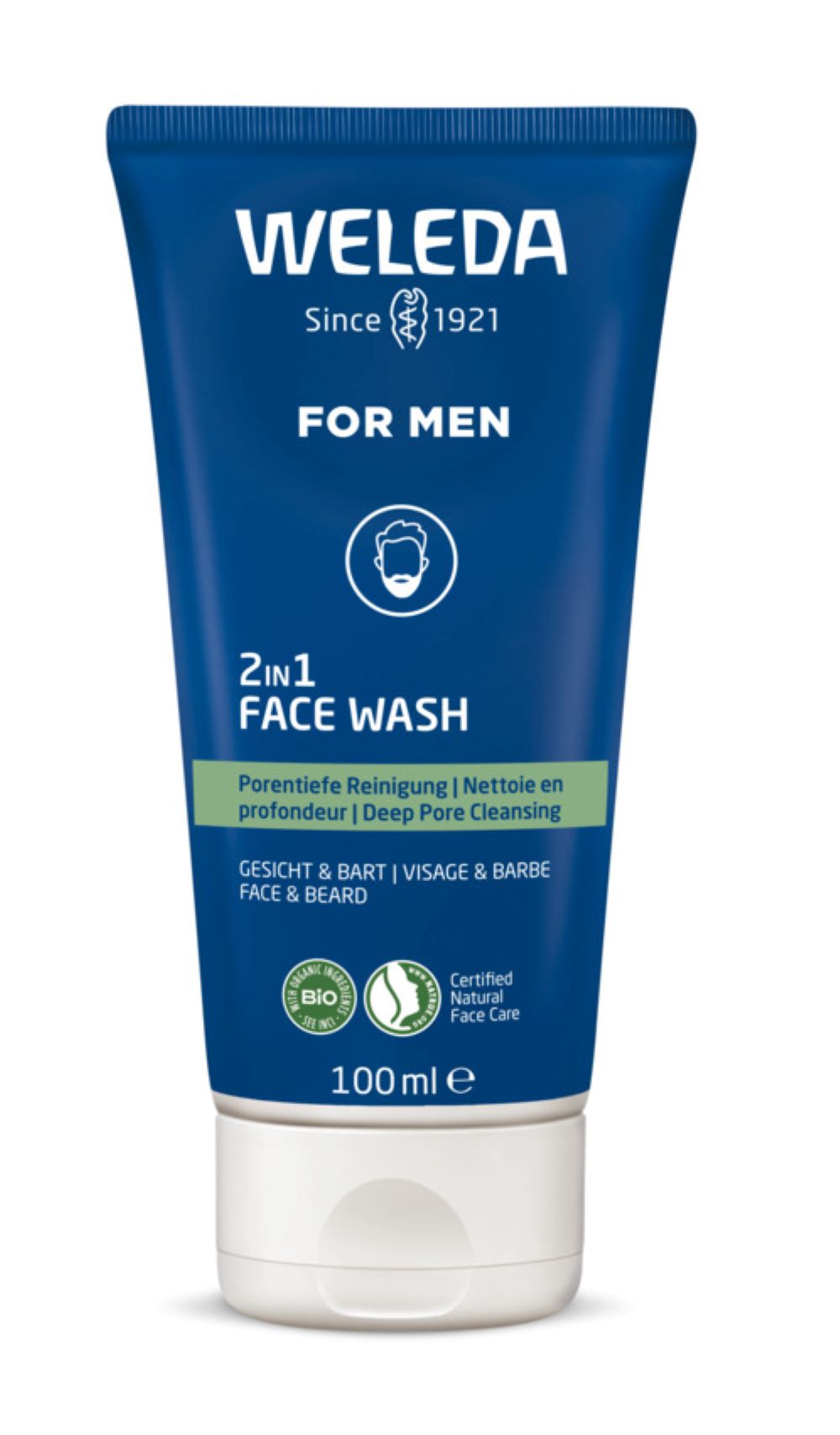 Men's 2 in 1 Face & Beard Wash