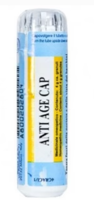 ANTI - AGE CAP :- Tube containing 4 gr. of granules