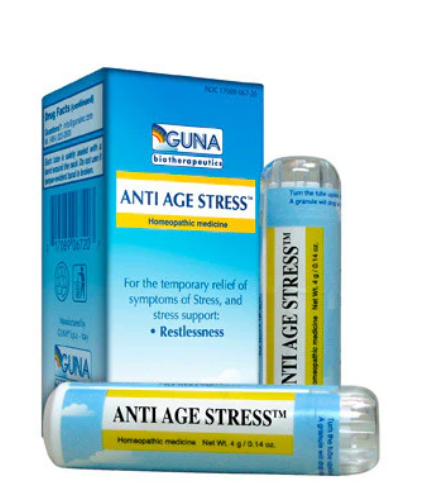 ANTI - AGE STRESS :-2x Tube containing 4 gr. of granules