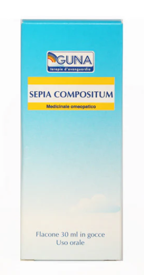 SEPIA Compositum :- 30 ml bottle with drop counter