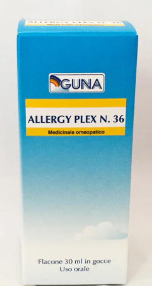 ALLERGY PLEX  36 30ml (Desensitisation 1 Phyto Drainage)