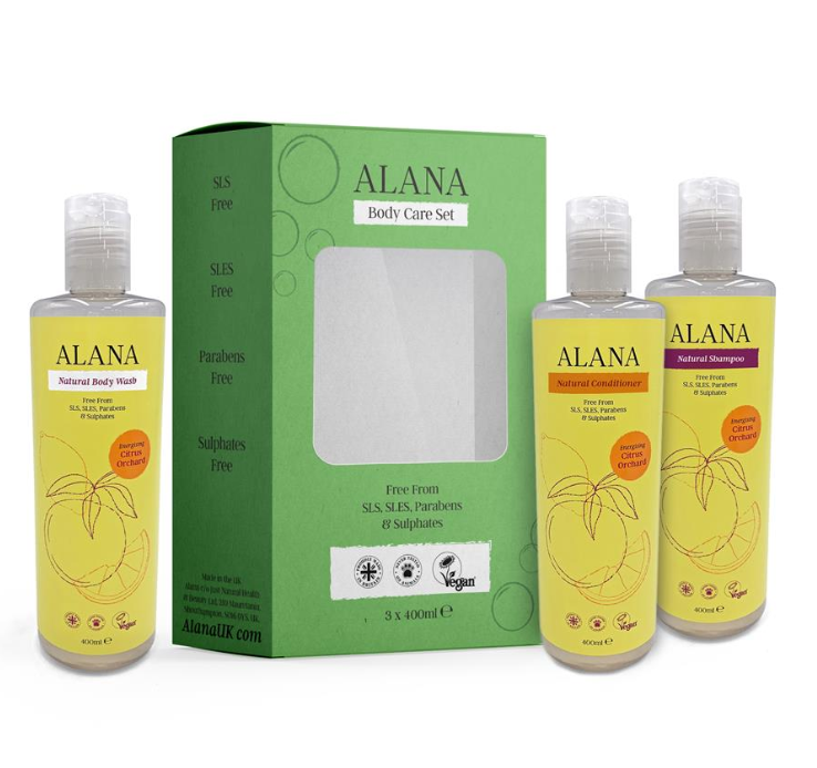 Body Care Set Citrus Orchard 3 x 400ml