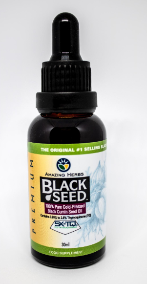 Premium Black Seed 100% Pure Cold-Pressed Black Cumin Seed Oil 30ml