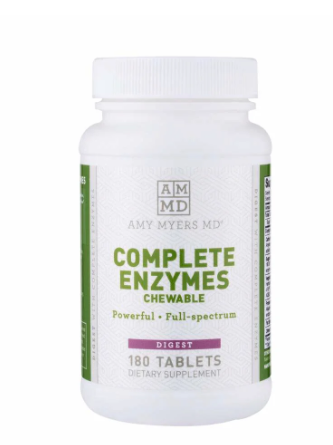Complete Enzymes Chewable - 180 Tablets