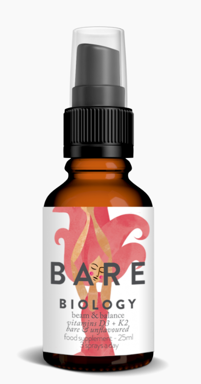 Beam & Balance Vitamins D3 + K2 Unflavoured (RED) 25ml