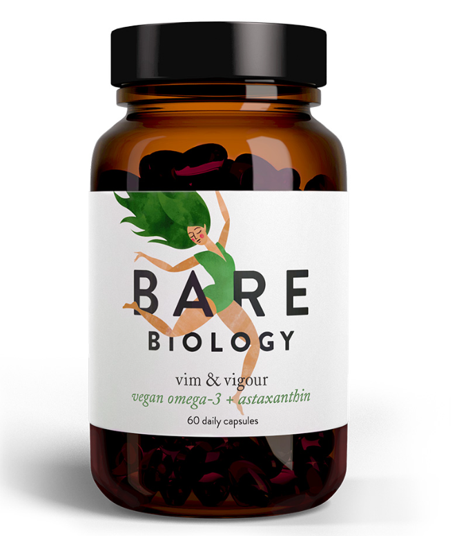 Vim & Vigour Vegan Omega-3 + Astaxanthin 60's