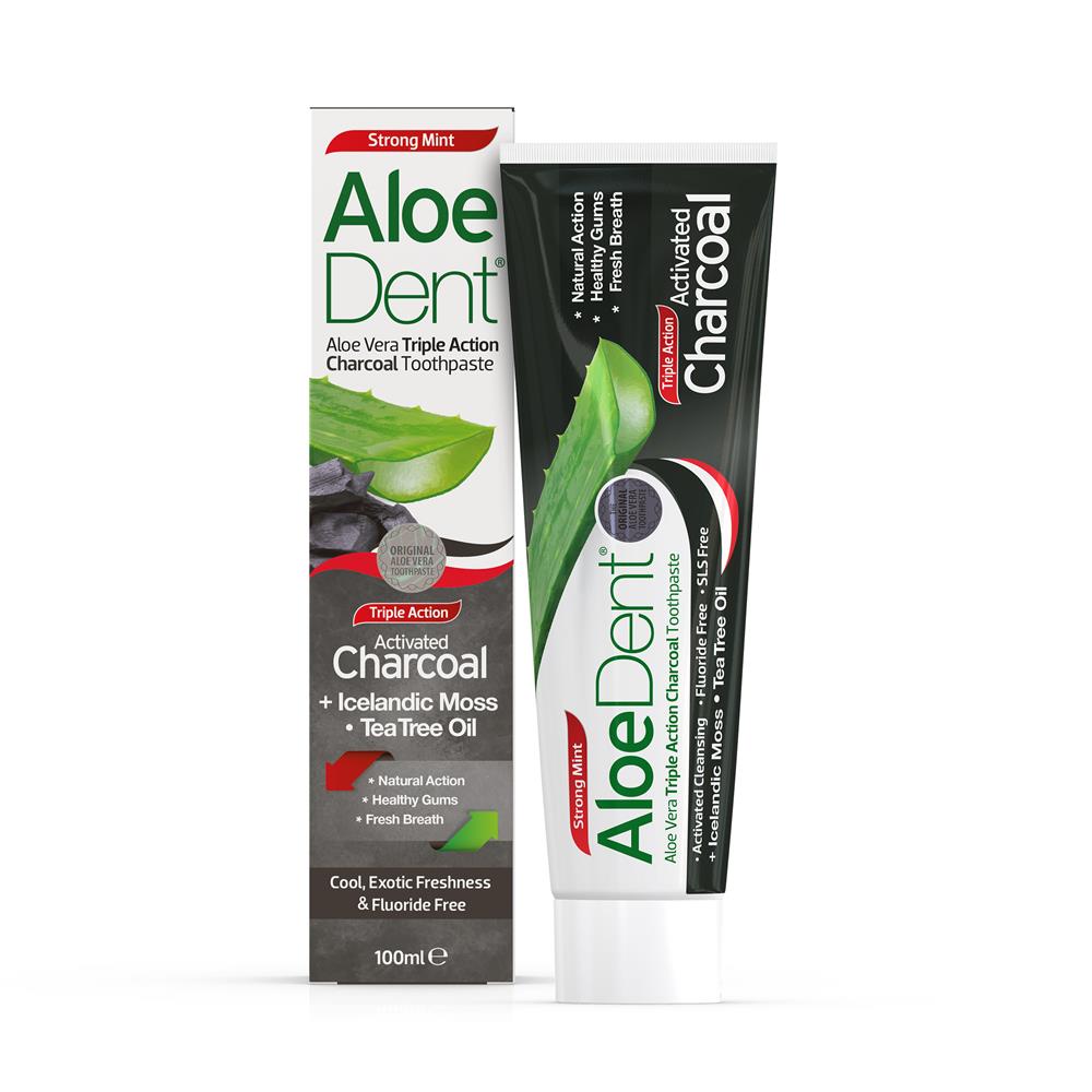 Charcoal Aloe Vera Toothpaste