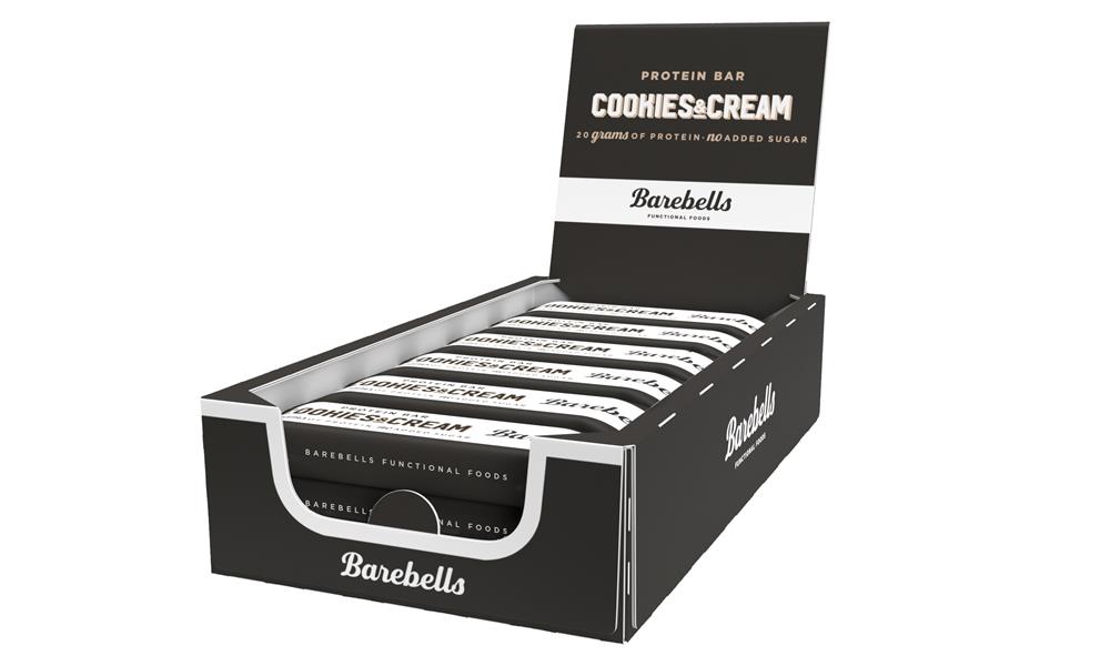 Cookies and Cream Protein Bar (Pack of 12)
