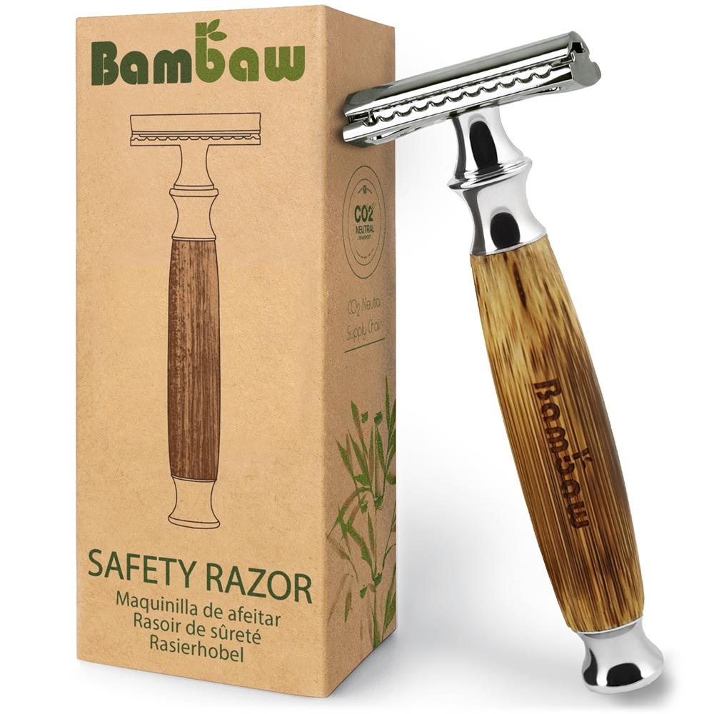 Bamboo safety razor | C Silver