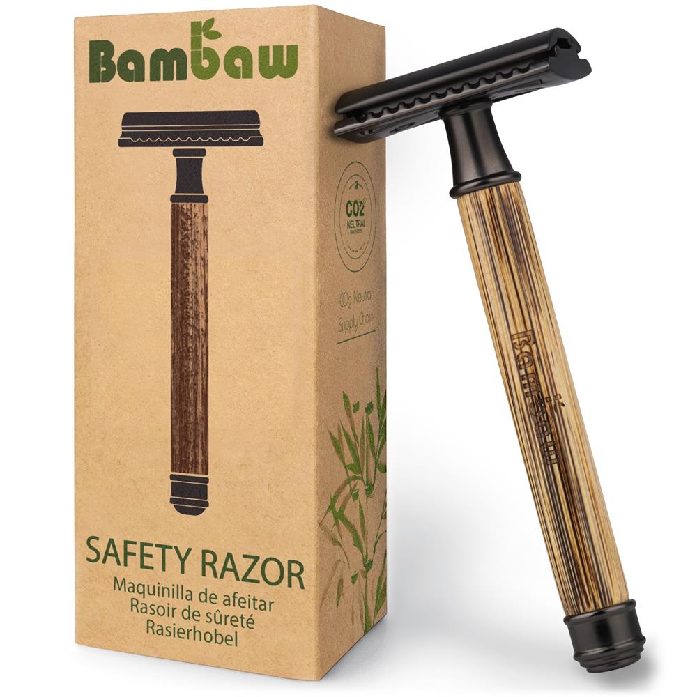 Bamboo safety razor |Slim Dark