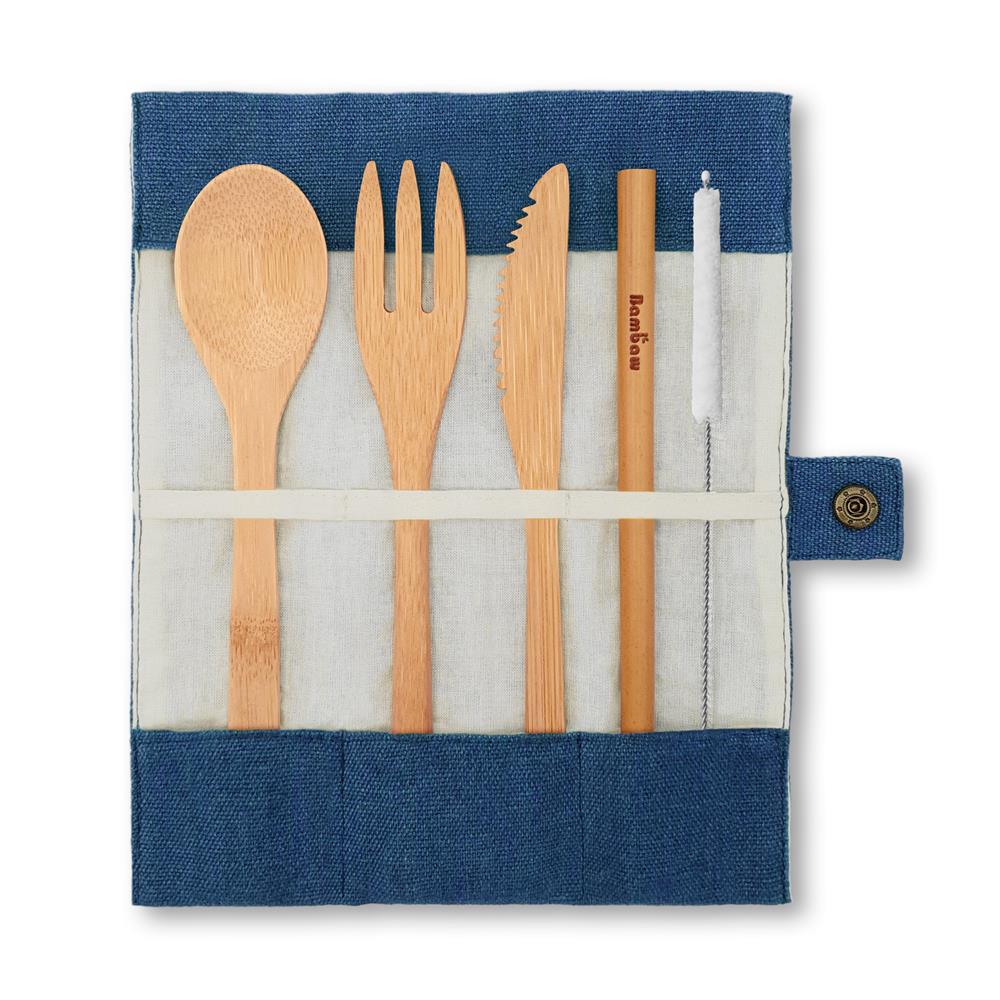 Bamboo cutlery set | Ocean