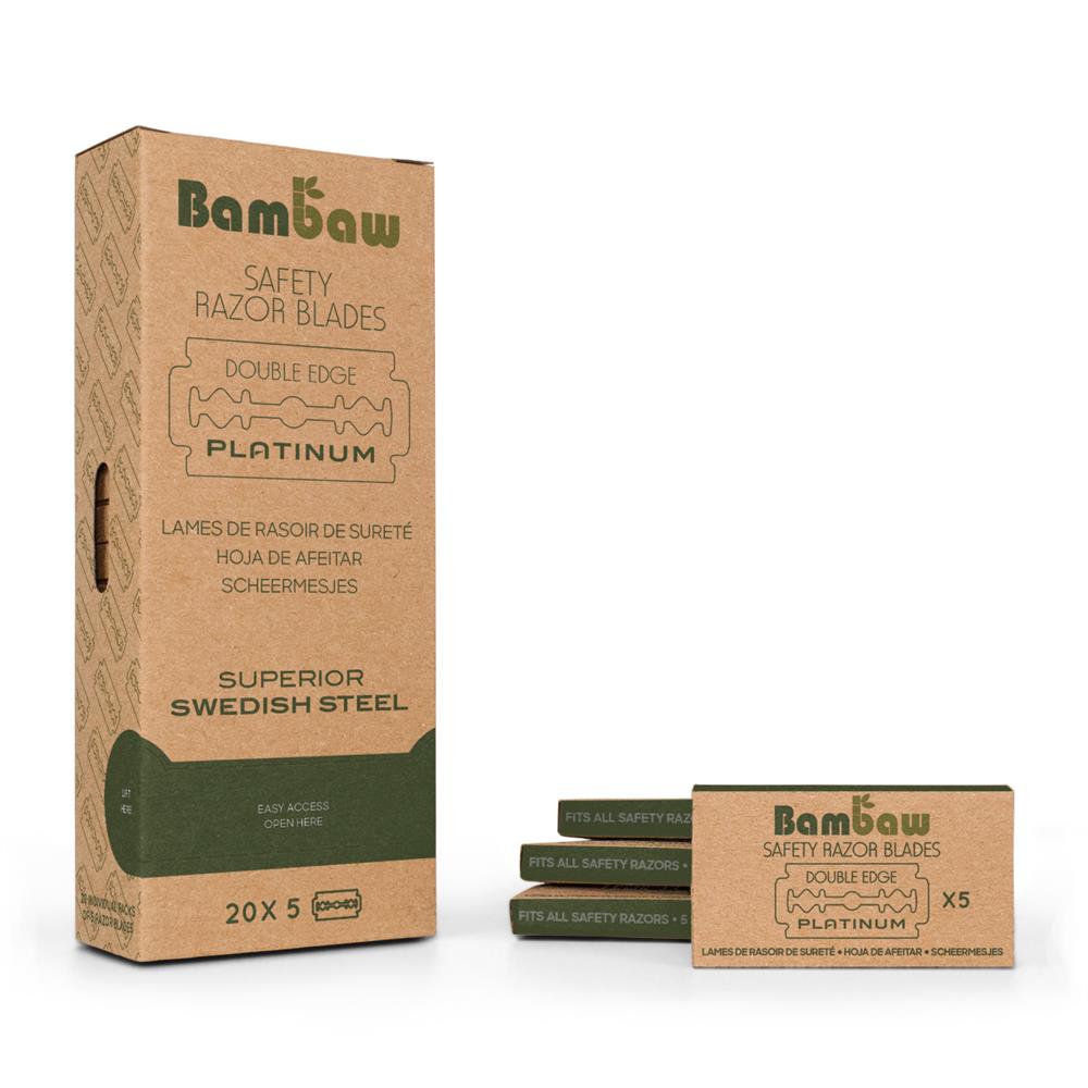 Bambaw razor blades