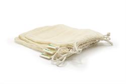 Cotton laundry pouch for pads (50 units)