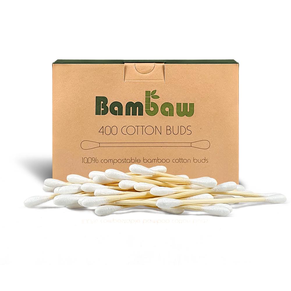 Bamboo cotton buds box