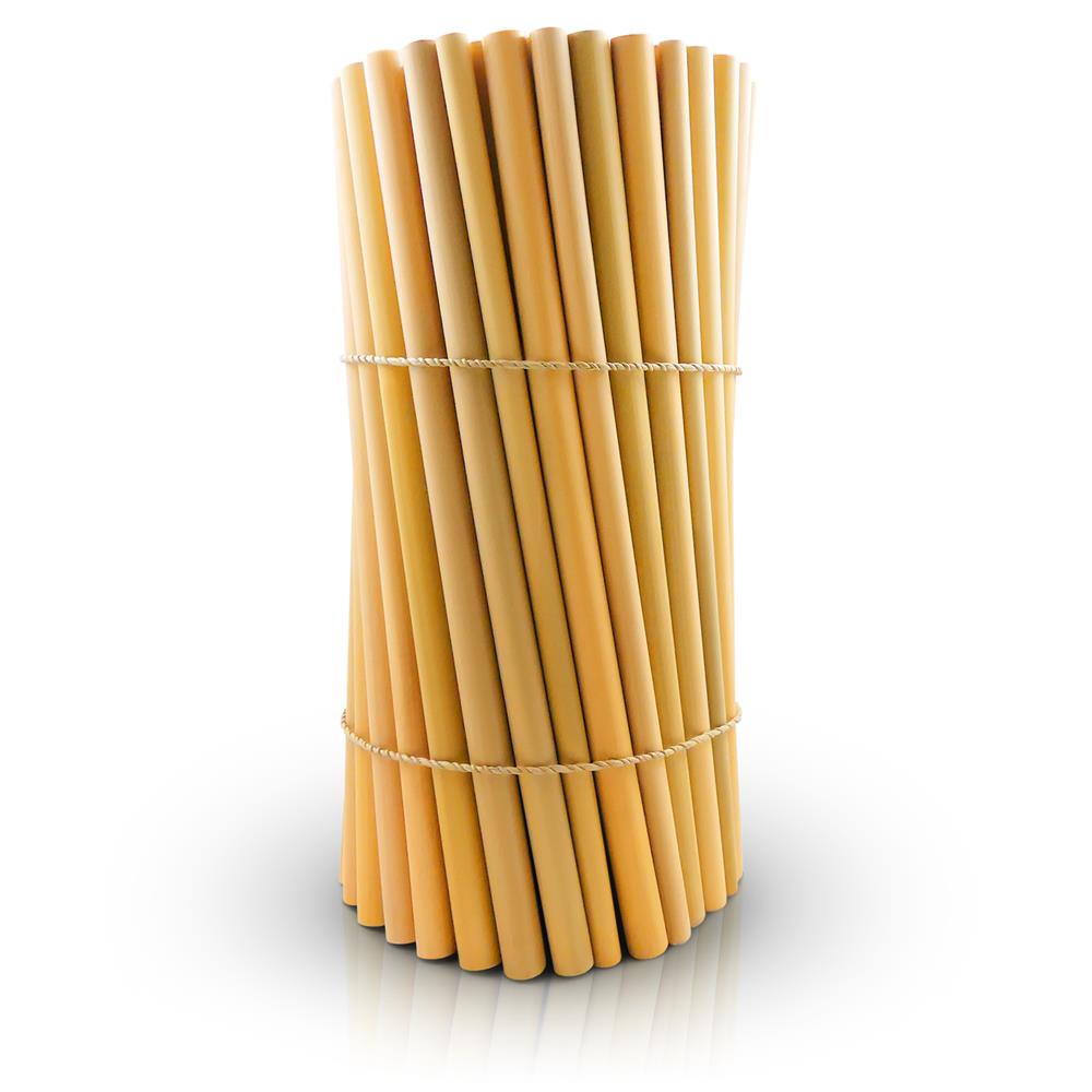 Bulk | Bamboo straws 22 cm