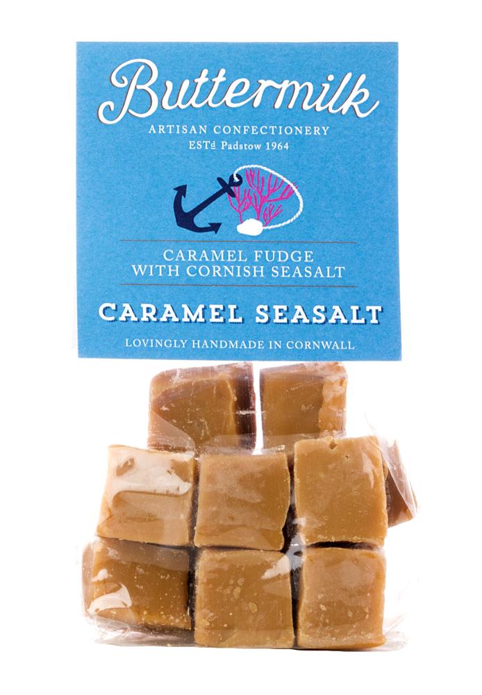 Caramel Sea Salt Fudge