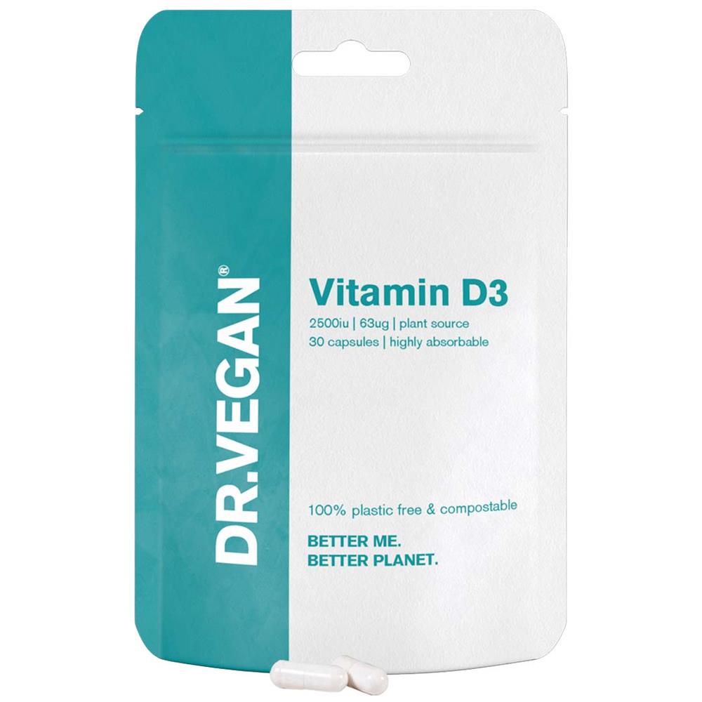 DR.VEGAN Vitamin D3, 2500iu,