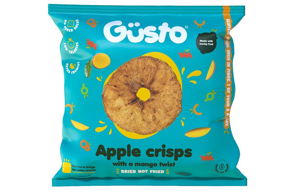 Apple Crisps with Mango Twist