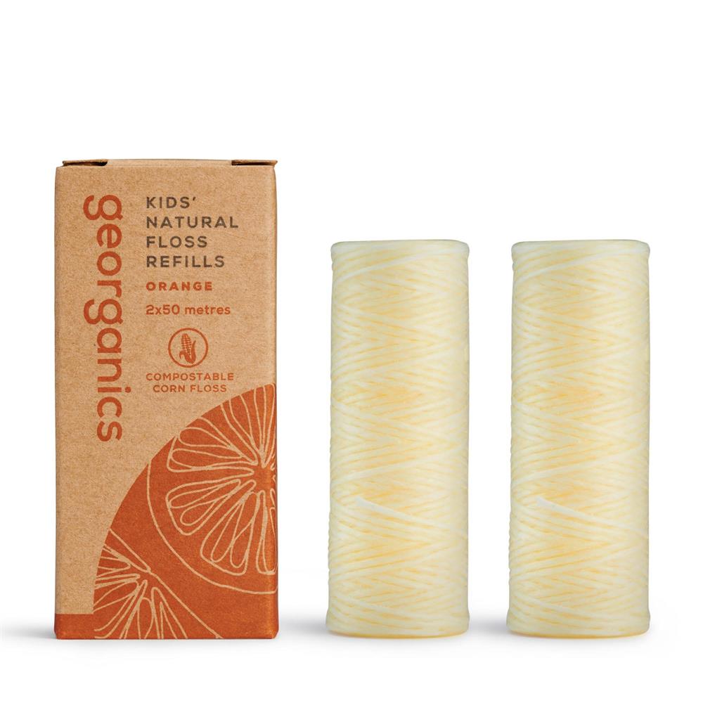 Dental Floss Refill Orange (Pack of 2)