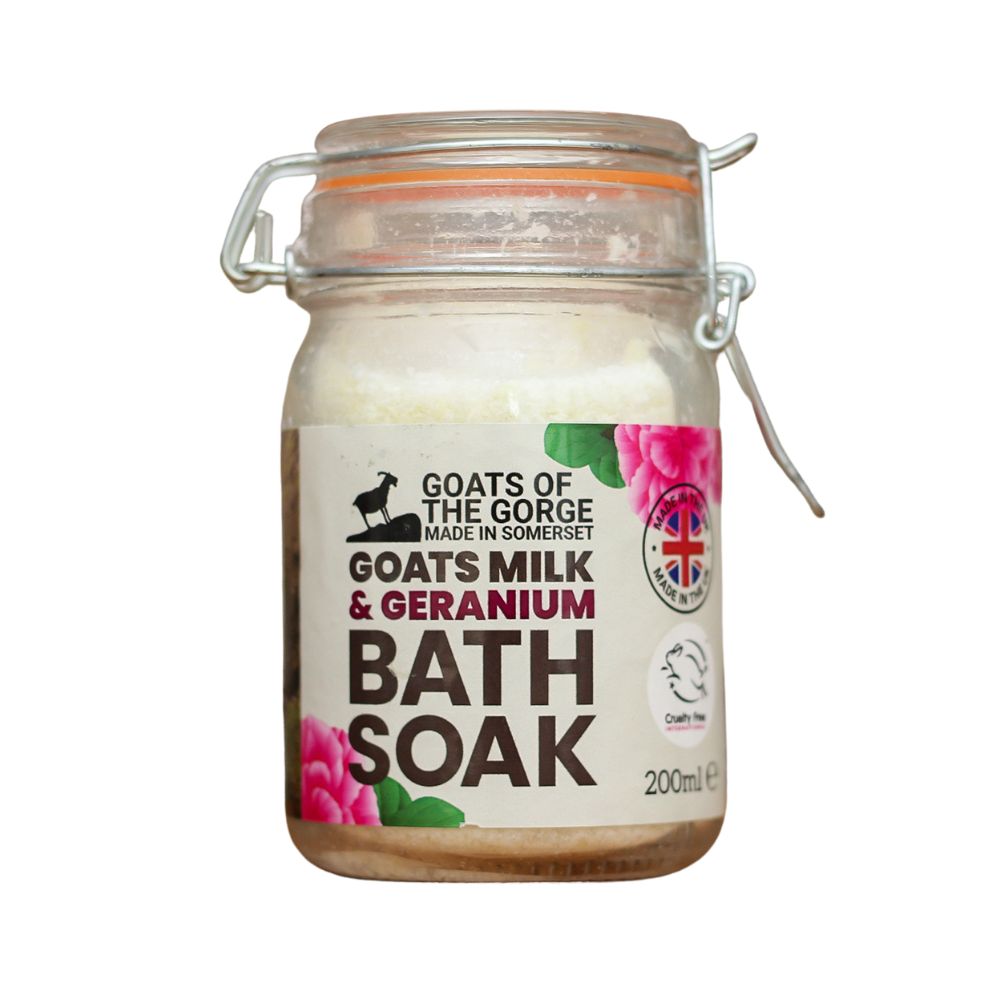 Geranium bath soak