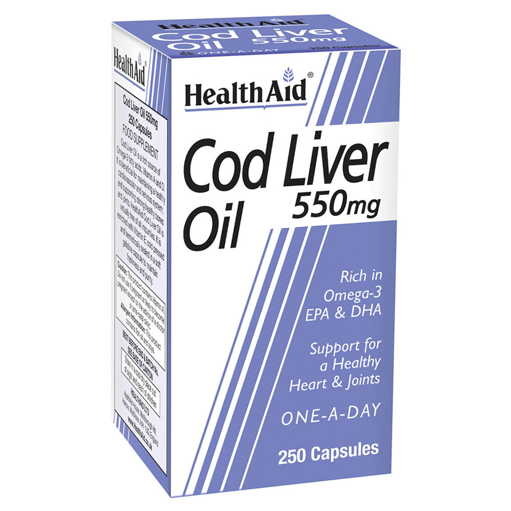 Cod Liver Oil 550mg