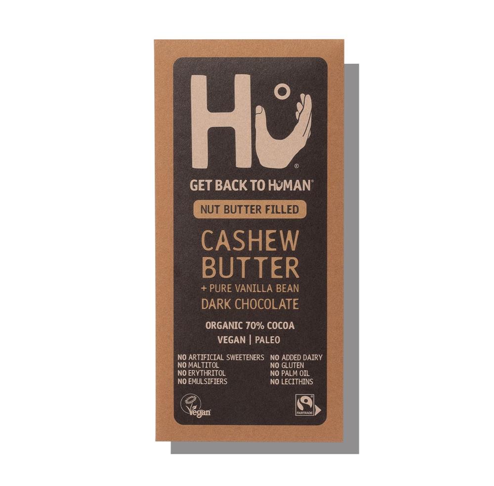 Cashew and Vanilla Dark Bar (Pack of 12)