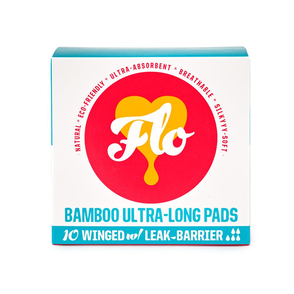 FLO Bamboo Ultra-Long Pads