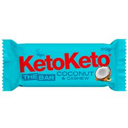 Coconut & Cashew Keto Bar (Pack of 12)