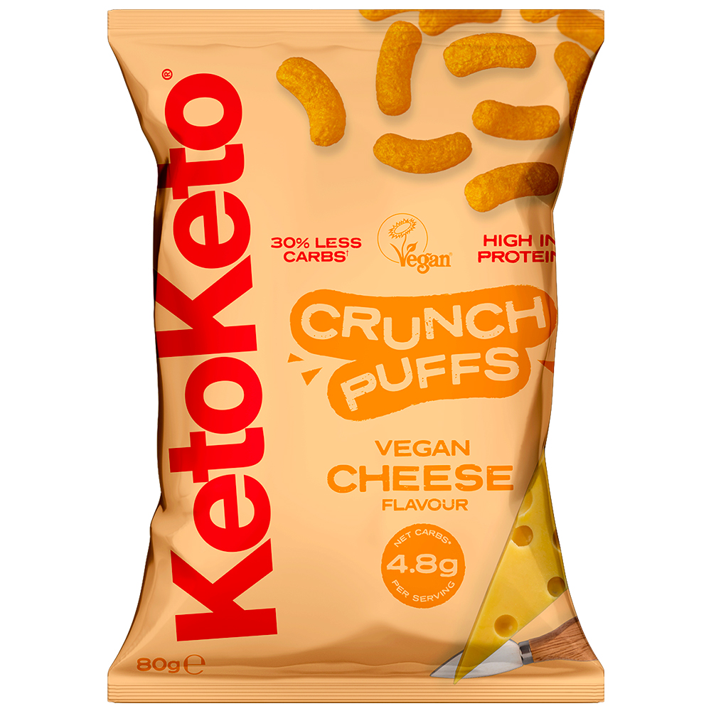 Crunch Puffs Vegan Cheese (Pack of 10)