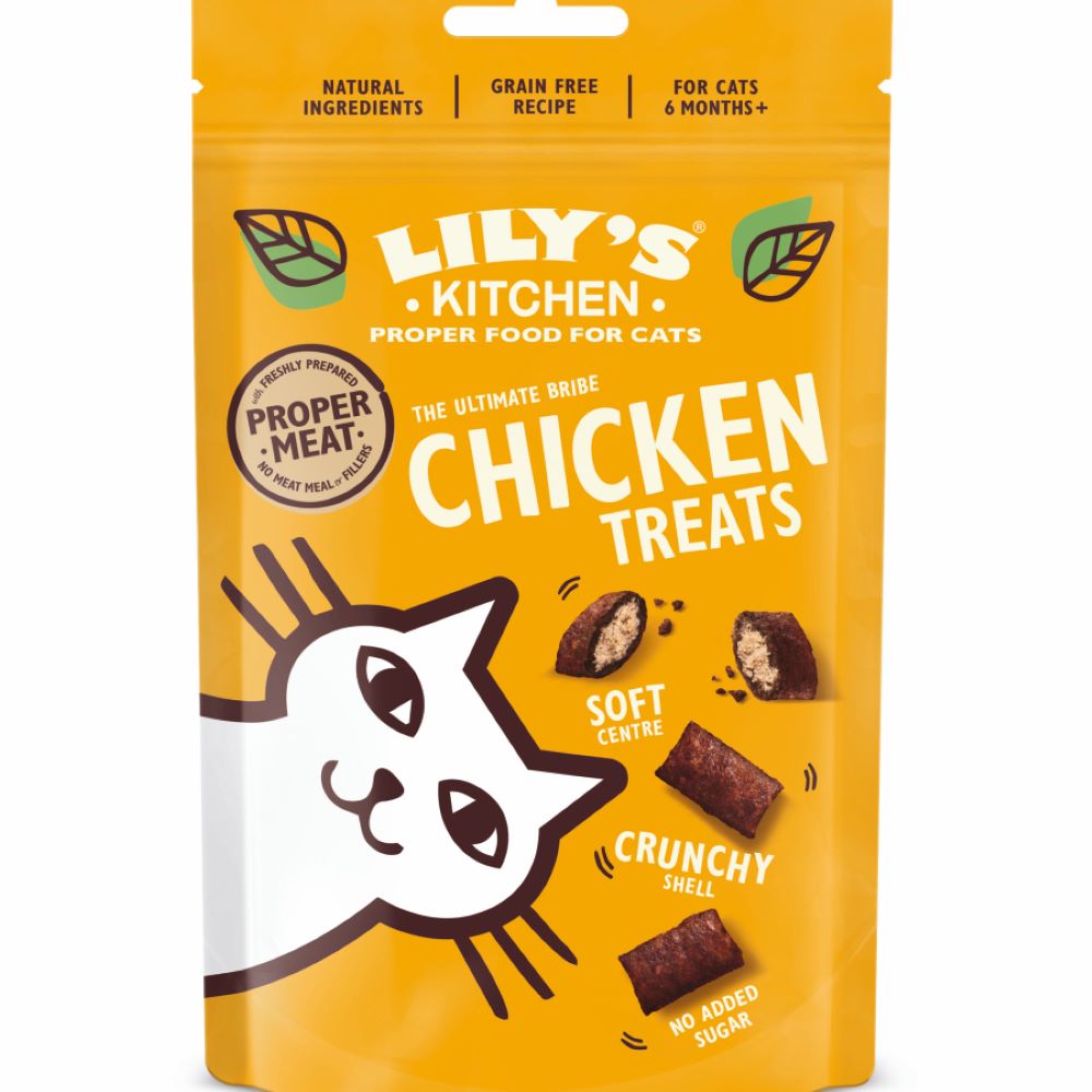 Chicken Pillow Treats Cats (Pack of 2)
