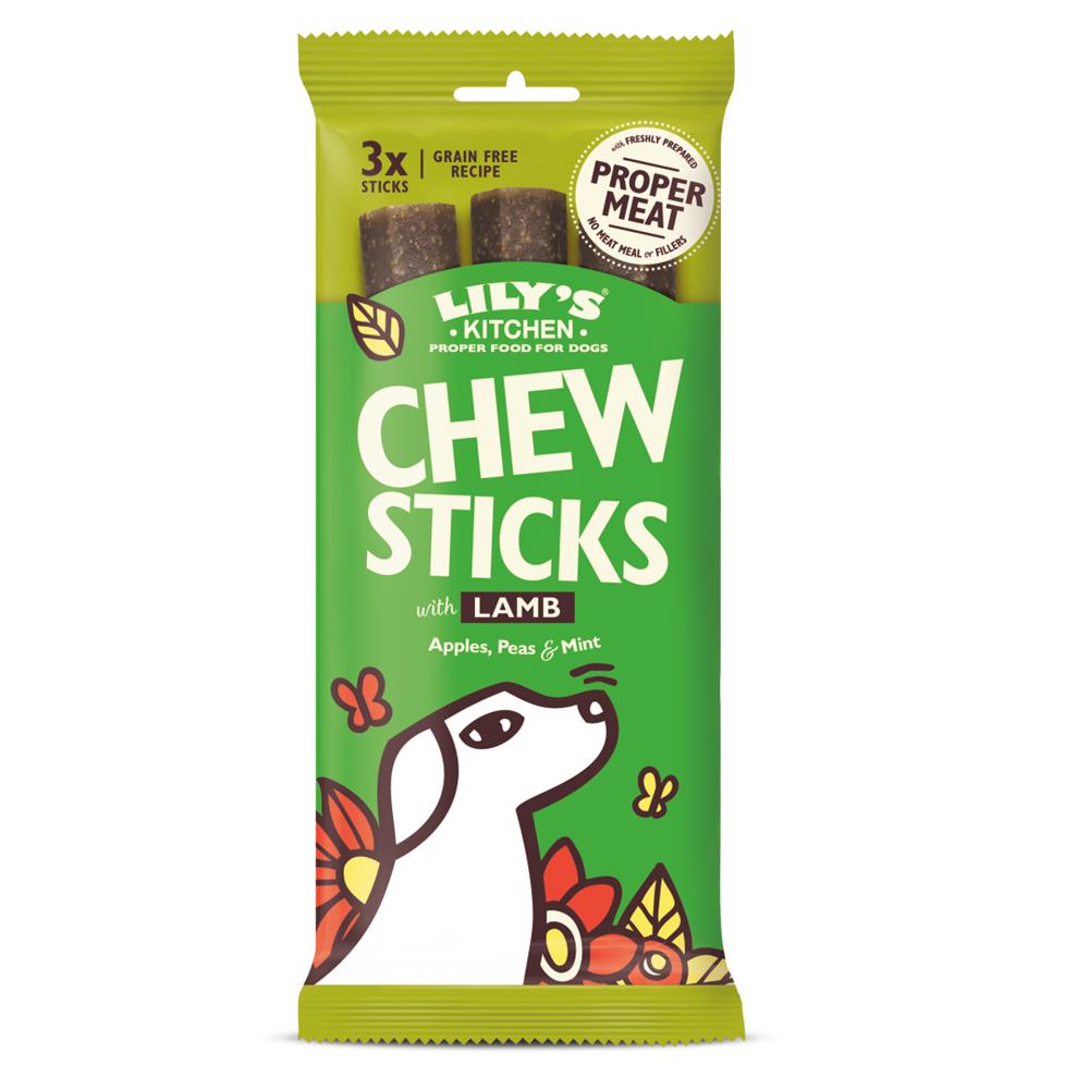 Dog Chew Sticks with Lamb (Pack of 2)