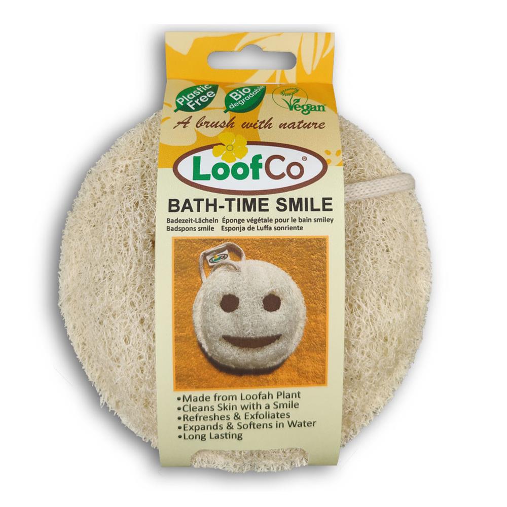 Bath-Time Loofah Smile