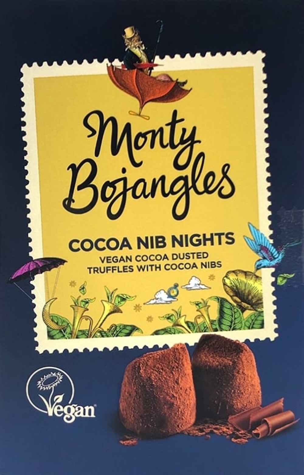 Cocoa Nib Vegan Truffles