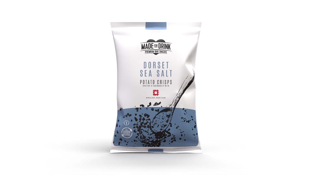EH Dorset Sea Salt Crisps (Pack of 12)