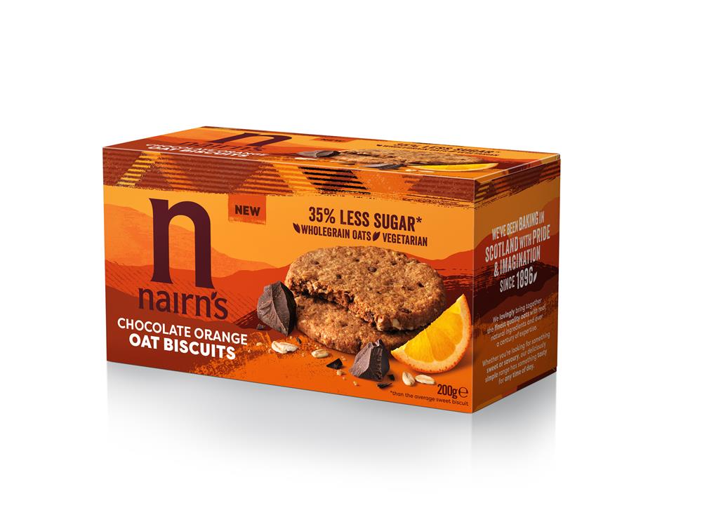 Chocolate Orange Oat Biscuit