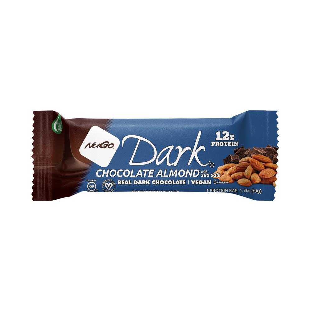 Dark Chocolate Almond Bar (Pack of 12)