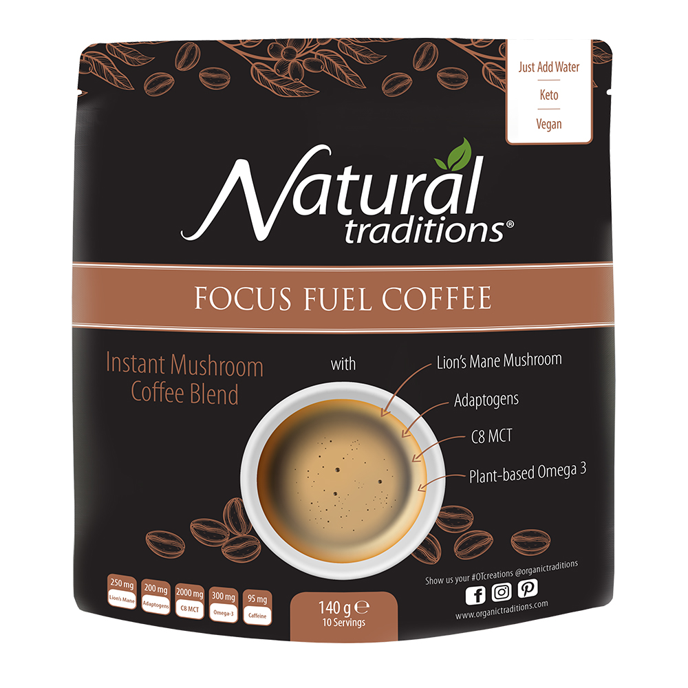 Mushroom Coffee Focus Fuel