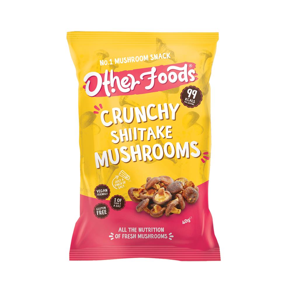 Crunchy Shiitake Mushrooms (Pack of 6)