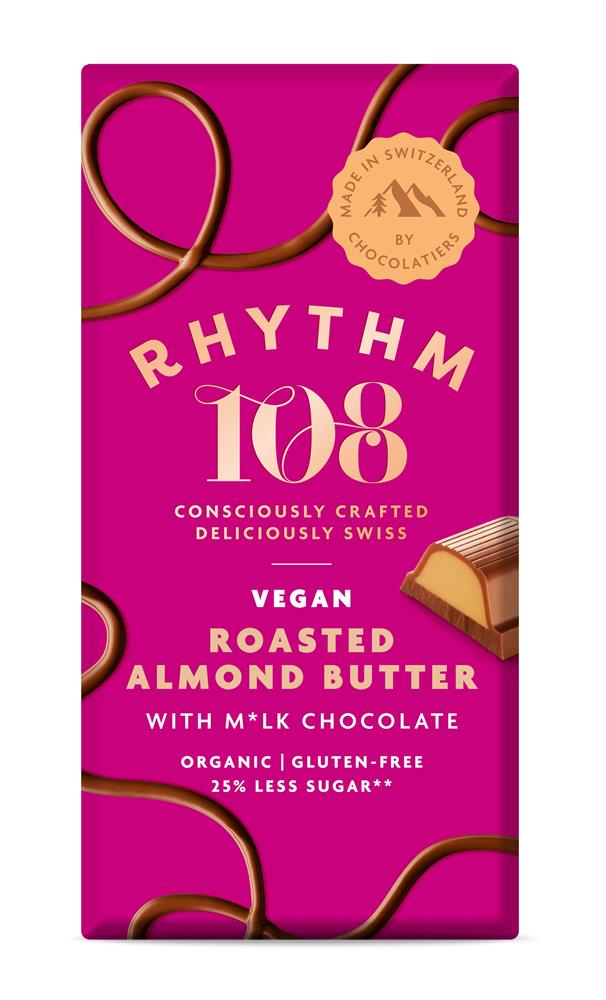 Choc Tablet - Roasted Almond (Pack of 9)