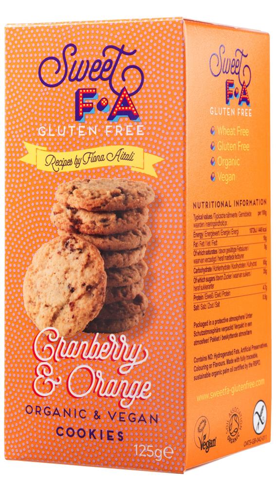 Cranberry & Orange Cookies (Pack of 2)