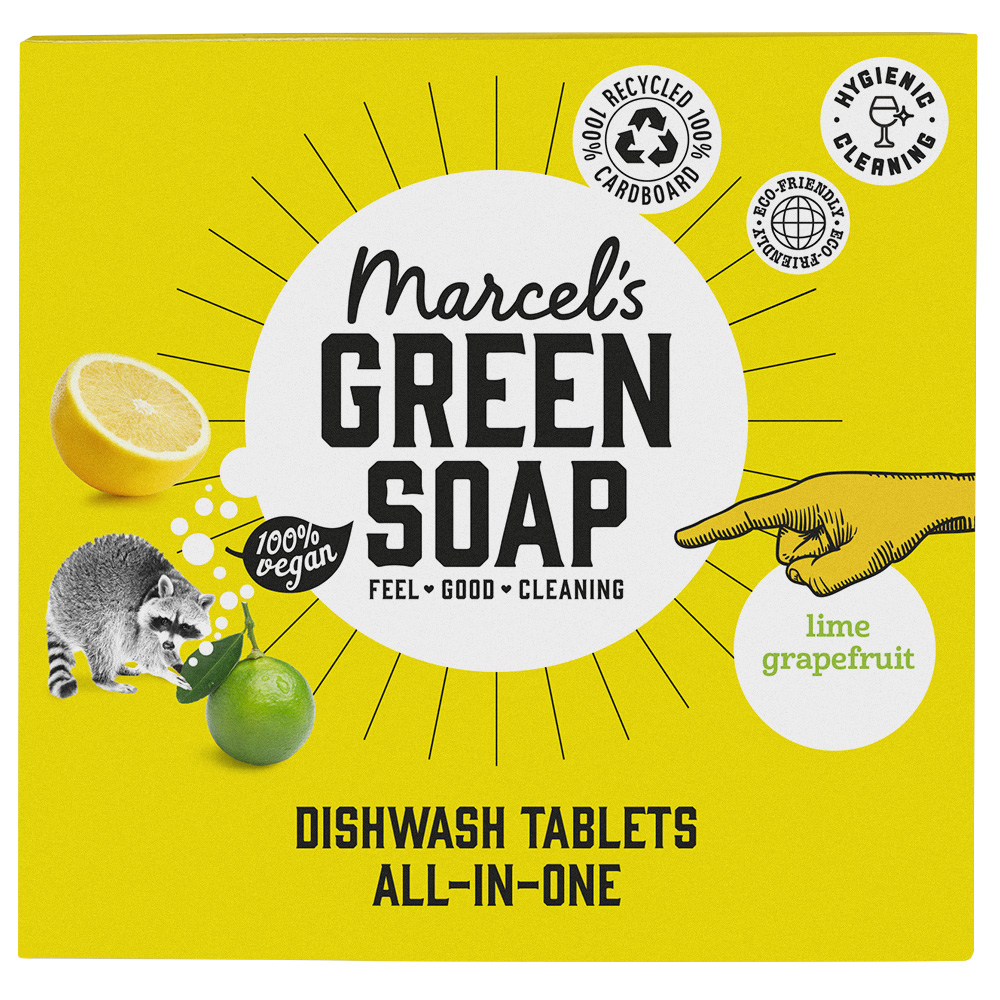 Dishwash Tabs Grapefruit &Lime