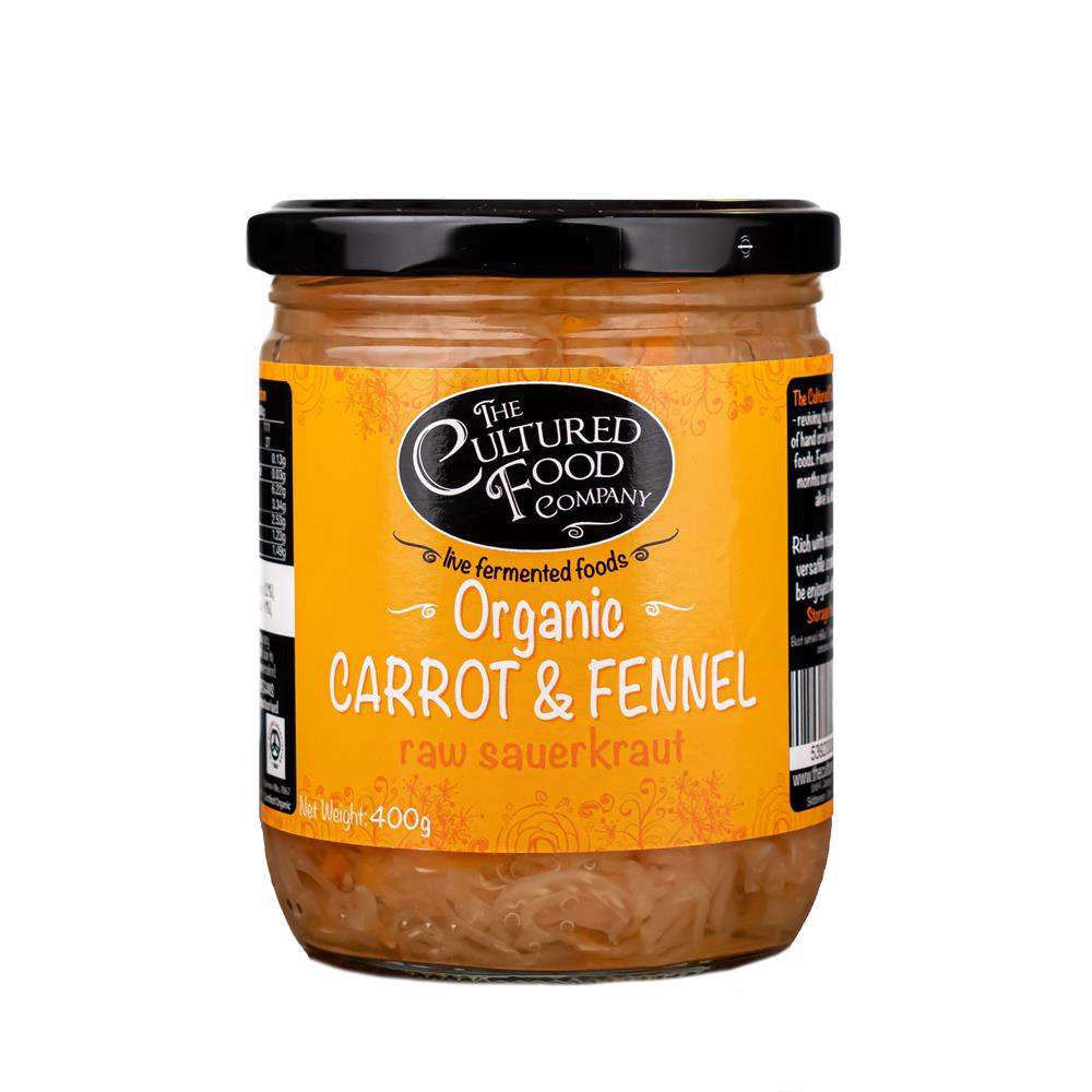 Carrot & Fennel Sauerkraut