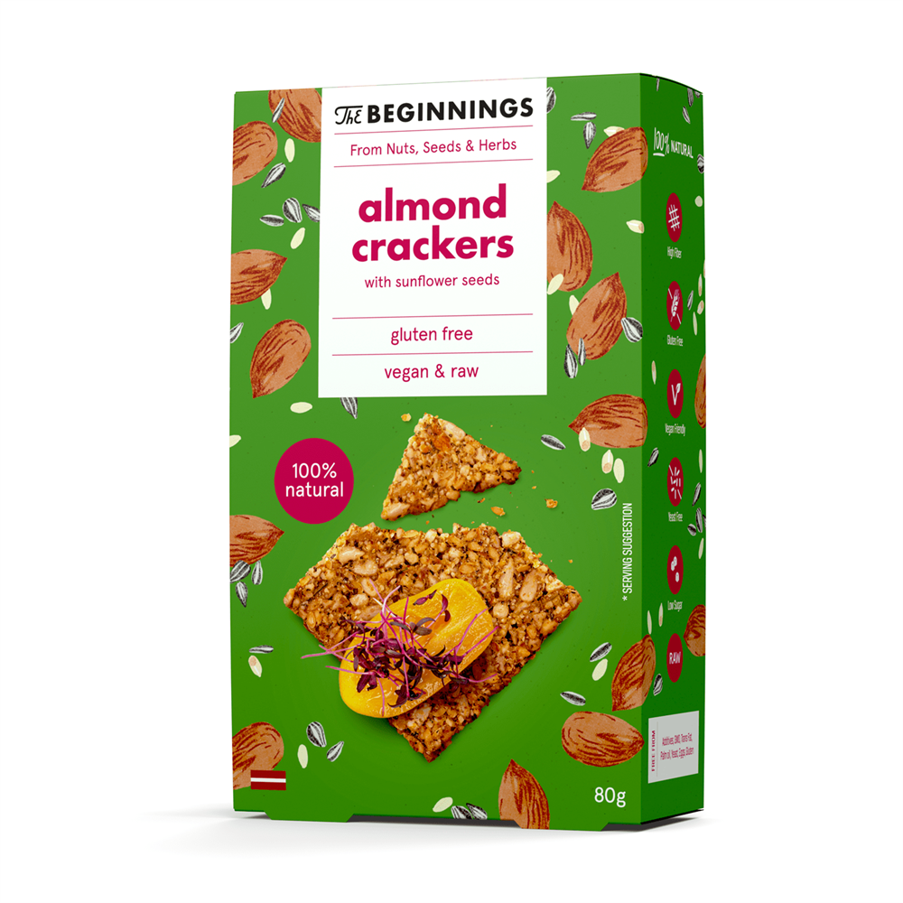 Almond Crackers (Pack of 2)