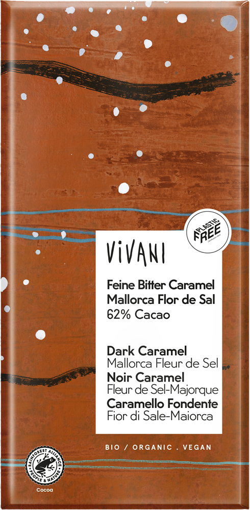 Dark Caramel,62%, Fleur de Sel