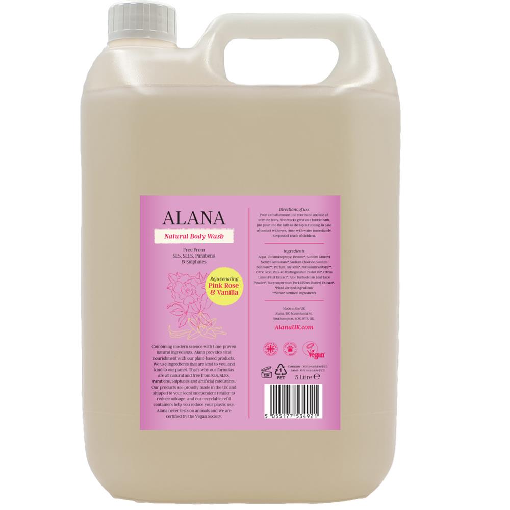 PinkRose & Vanilla Body Wash