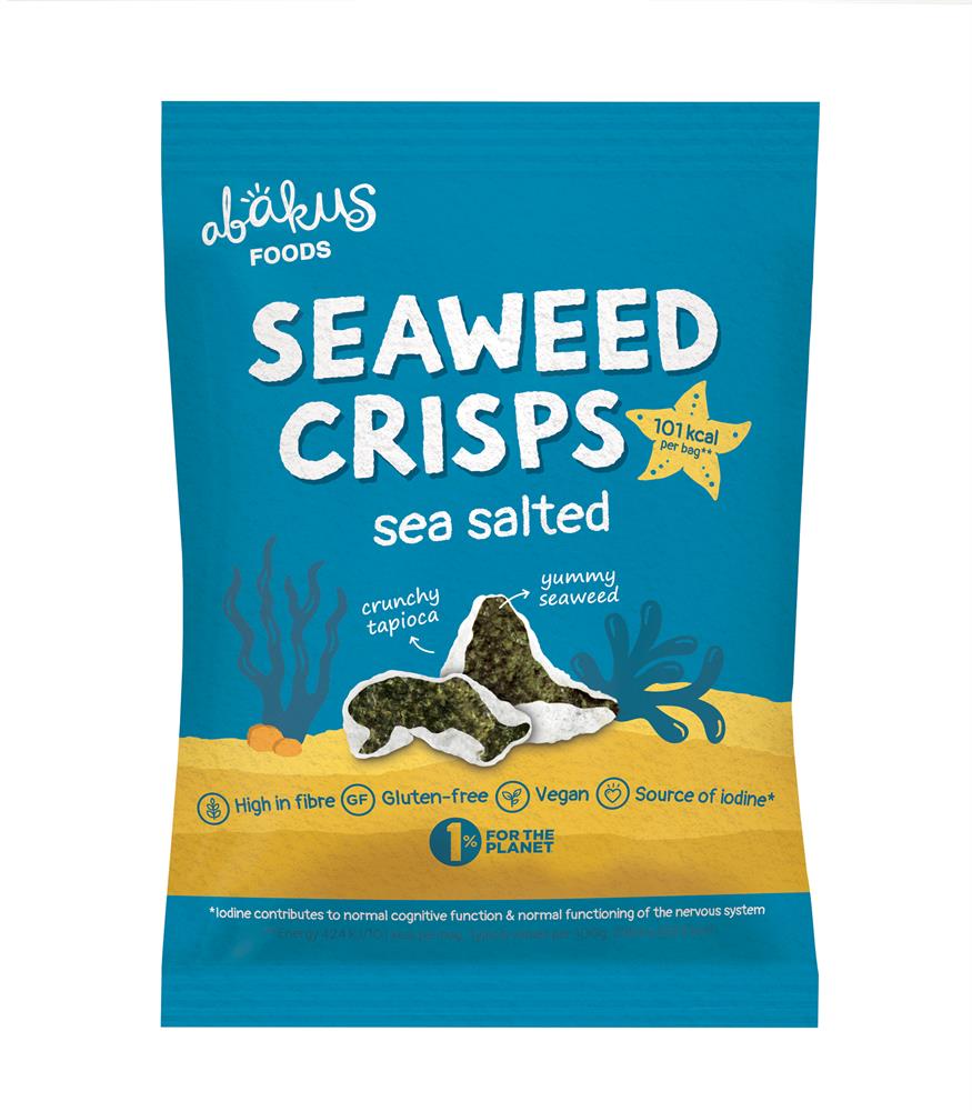 Seaweed Crisps Lightly Salted (Pack of 6)