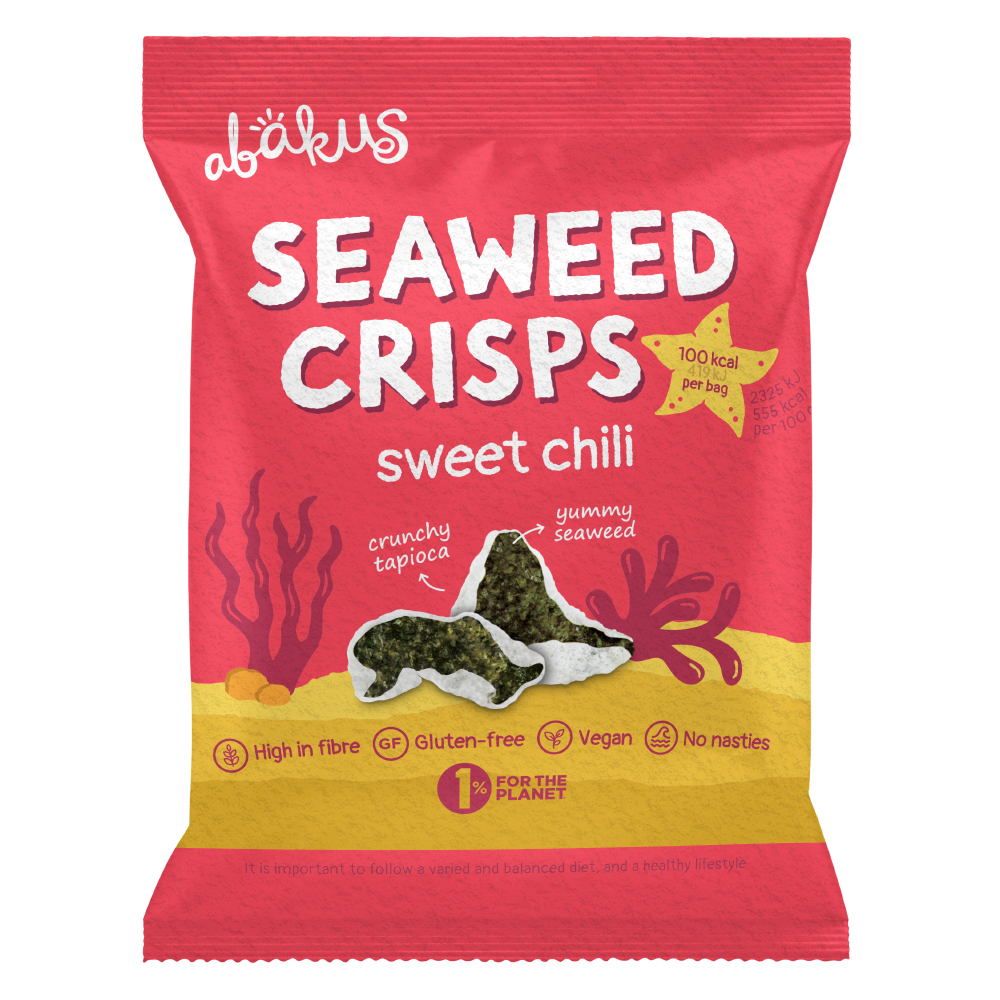 Seaweed Crisps Sweet Chili (Pack of 6)