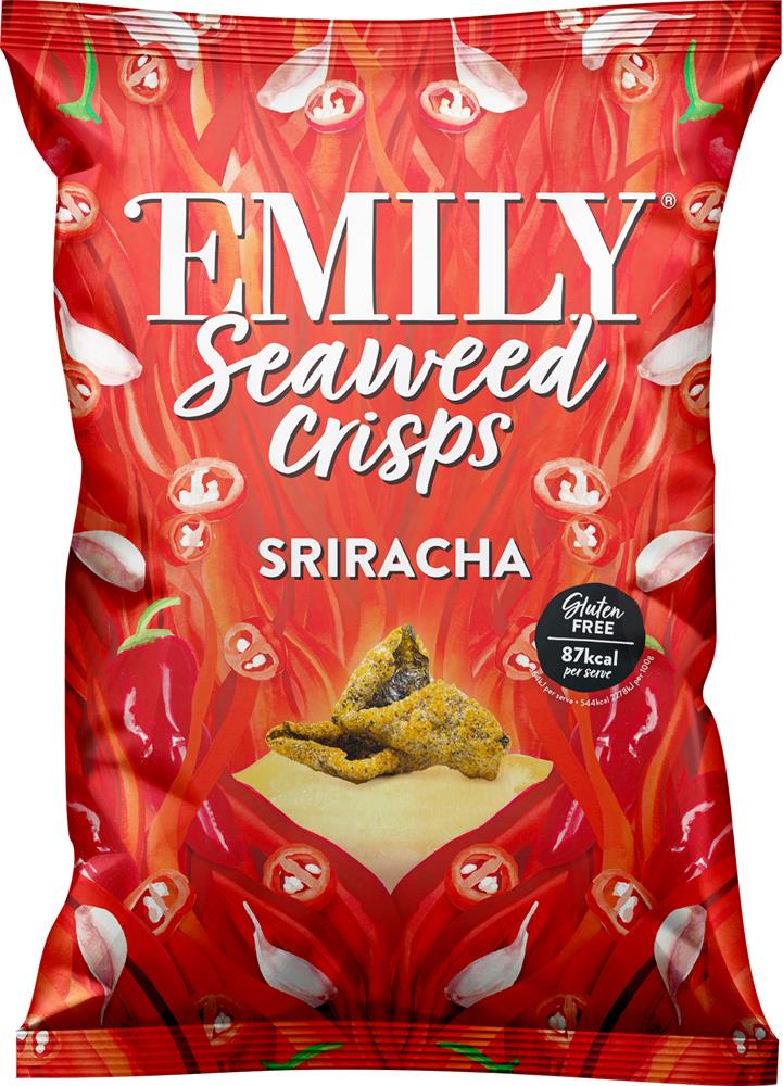 Seaweed Crisps Sharing Sriracha 50g