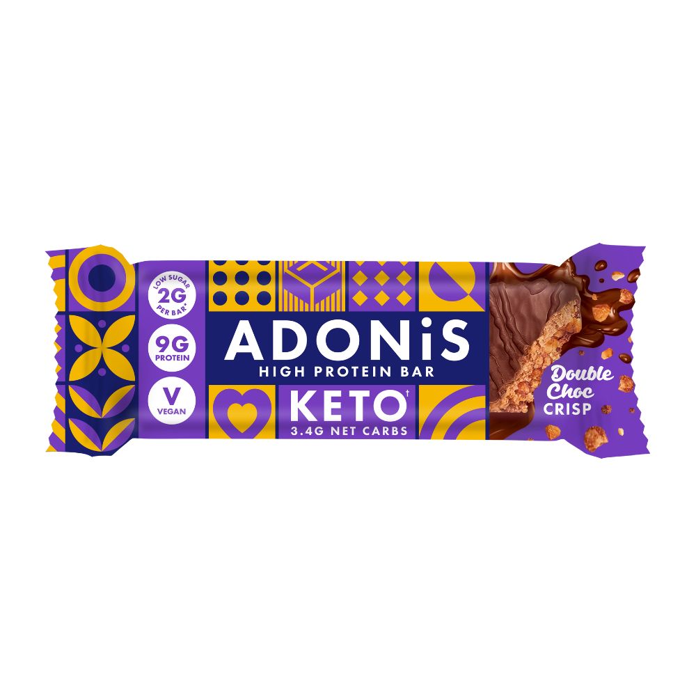 Double Choc Crisp Protein Bar (Pack of 16)